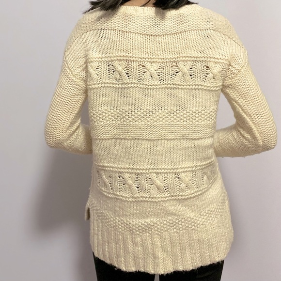 American Eagle wool blend chunky knit sweater XS - Picture 3 of 4